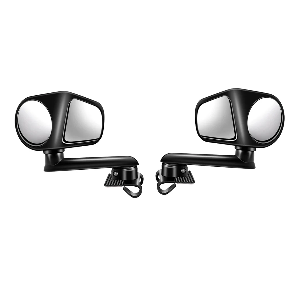 

Car Blind Spot Mirror Rearview Auxiliary Adjustable Double-Mirror Wide Angle Side for Universal Camera