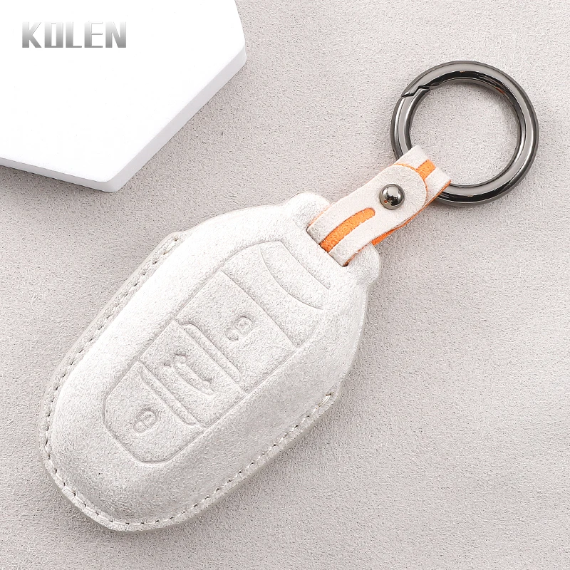 Leder Auto Remote Key Case Cover Shell für Peugeot 308 408 508 2008 3008 4008 5008 Citroen C4 C4L C6 C3-XR Picasso DS3 DS4 DS5