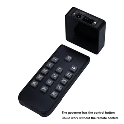 Digital PWM Fan Speed Controller with Remote & USB - C Fast Charging (DC Power)