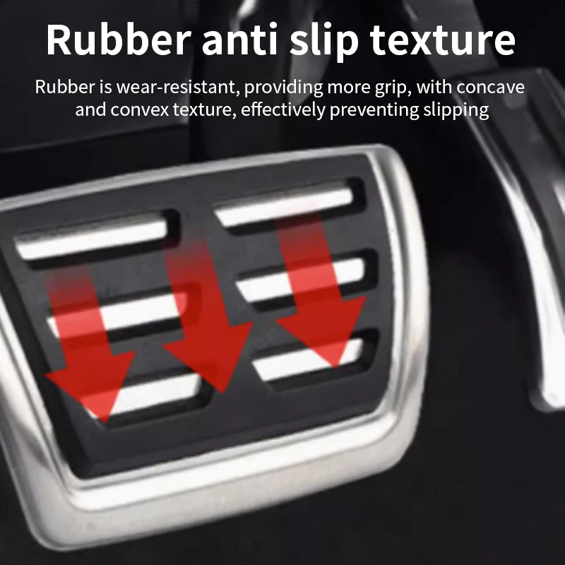 현대 I20 BC3 용 자동차 페달 커버 패드 2020 2021 2022 2023 2024 가속기 브레이크 드릴링 없음 레스트 풋 페달 자동차 부품