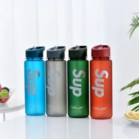 700ml BPA Free Portable Sport Water Bottles Anti-fall Leak-proof Outdoor Drinkware Protein Shaker Bottle 1