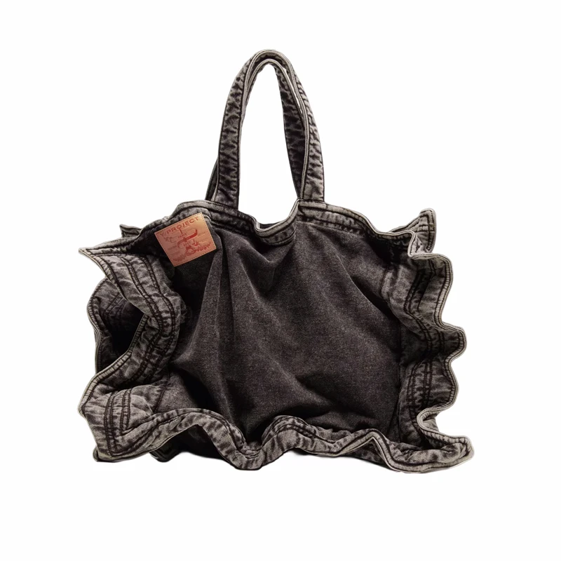 

New 2024 Capacity Embroidered Grailz Project Messenger Strap Bag Men Women High Quality denimFunctional Shoulder Bags #787