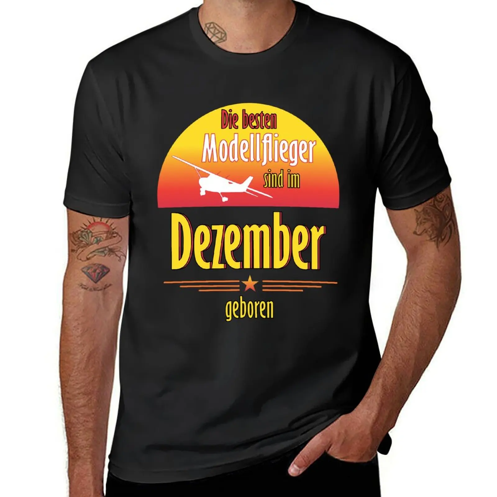 The best model pilots are born in December T-Shirt anime oversizeds plain white t shirts men