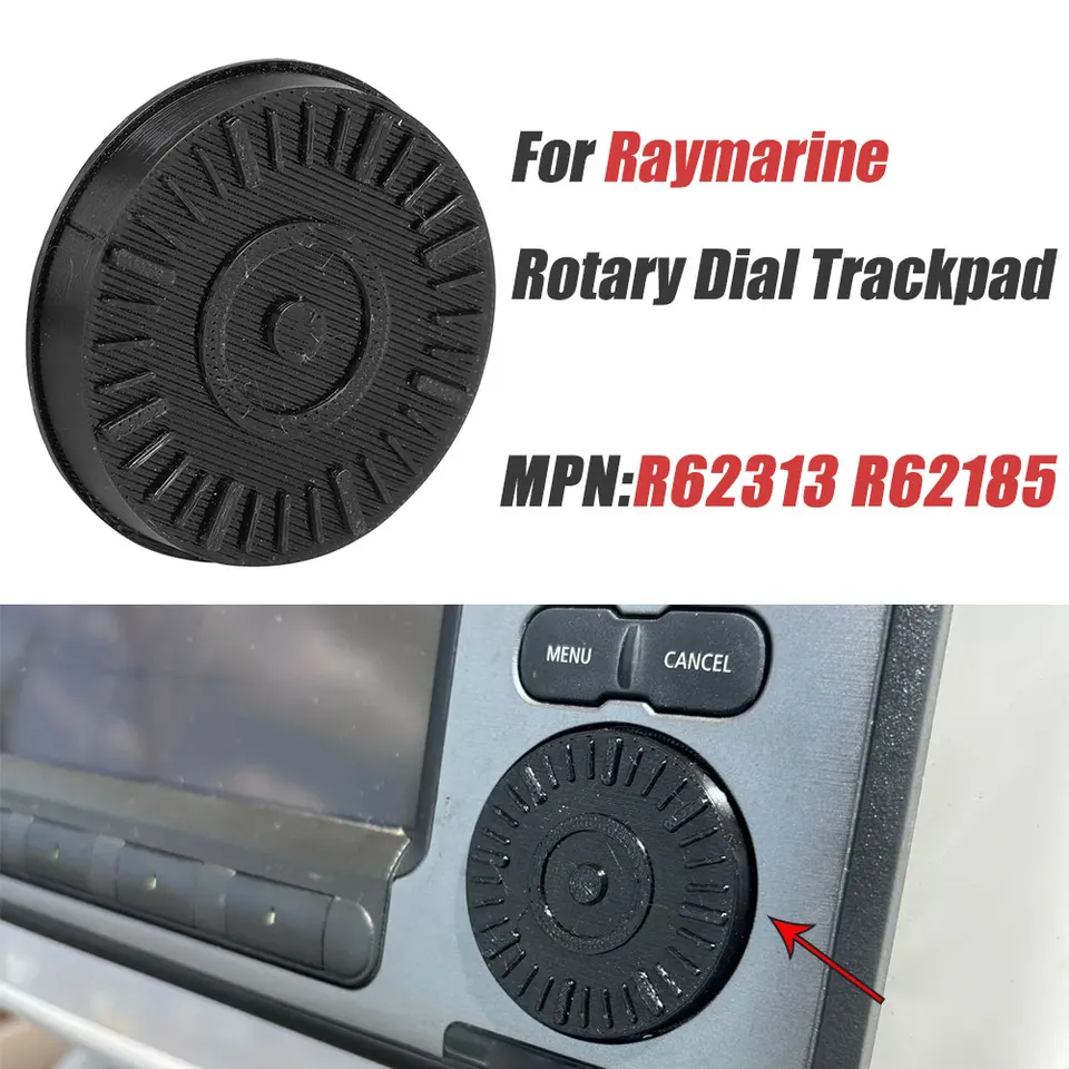 MOTOQUEEN Unicontroller Rotary Dial Trackpad For Raymarine C/E90w, C/E120w, C/E140w Marine Navigators