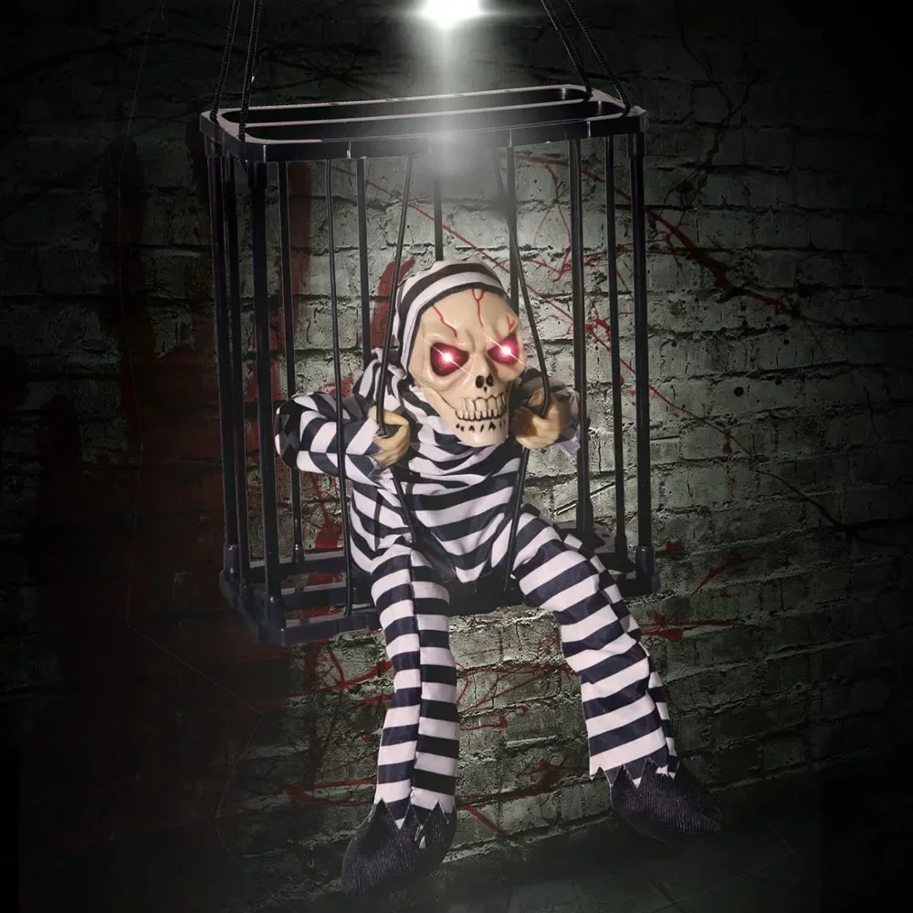 Halloween Scary Skeleton Prisoner
