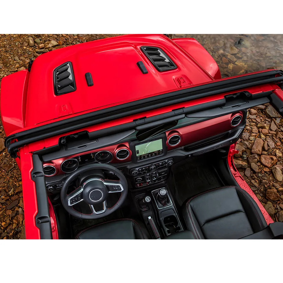 2 Coperture Paraurti In ABS Nero Per Jeep Wrangler JL/JLU 2018-2019: Protezione Radiatore, Facile Installazione