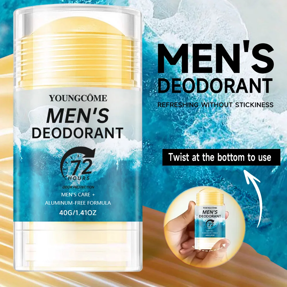 Ultimate Freshness Deodorant Stick - 72H Odor Control & Long-Lasting Fragrance