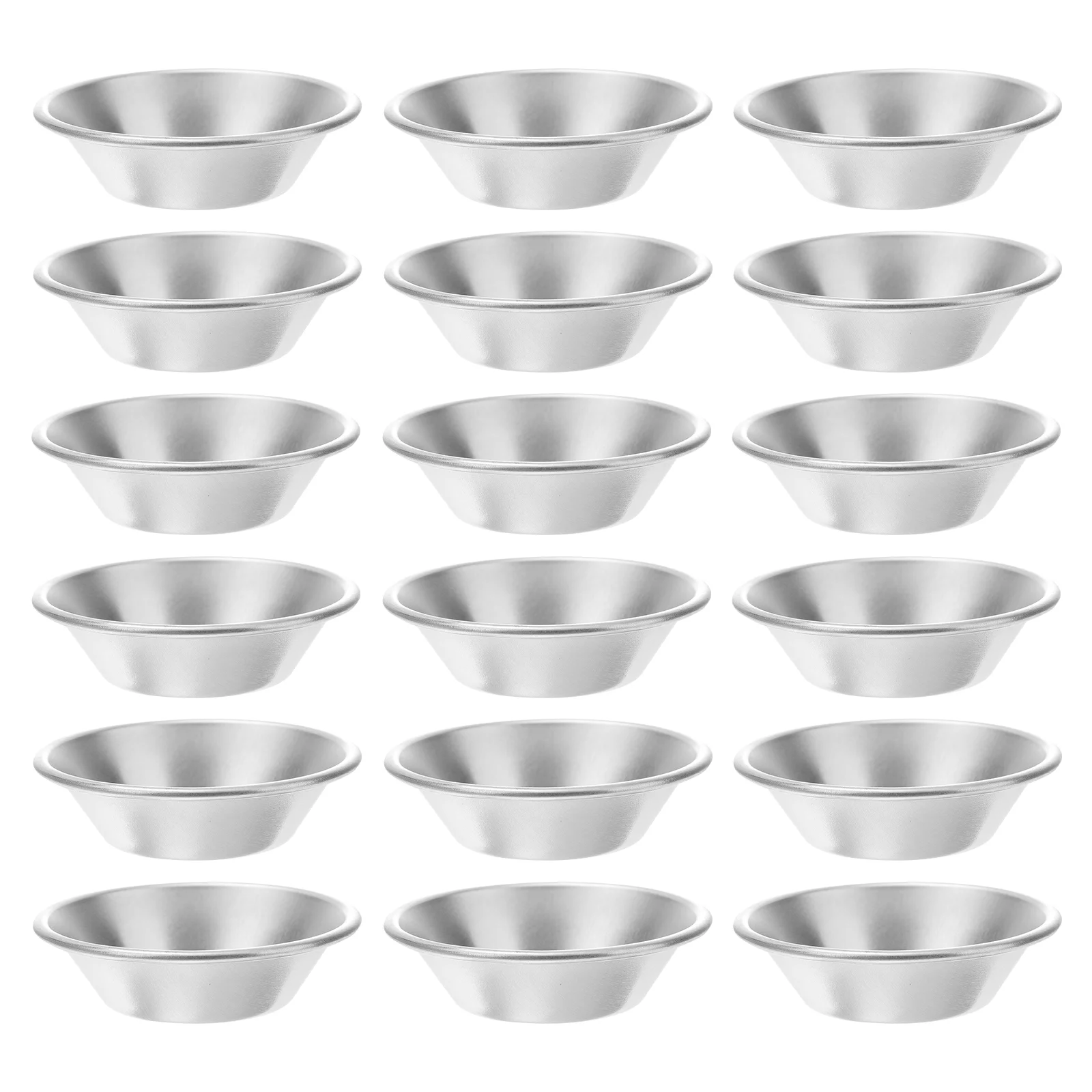

Aluminum Alloy Egg Tart Molds Round Shape Cupcake Mini Pie Baking Pan Reusable Muffin Baking Cups Cake Cookie Bakeware