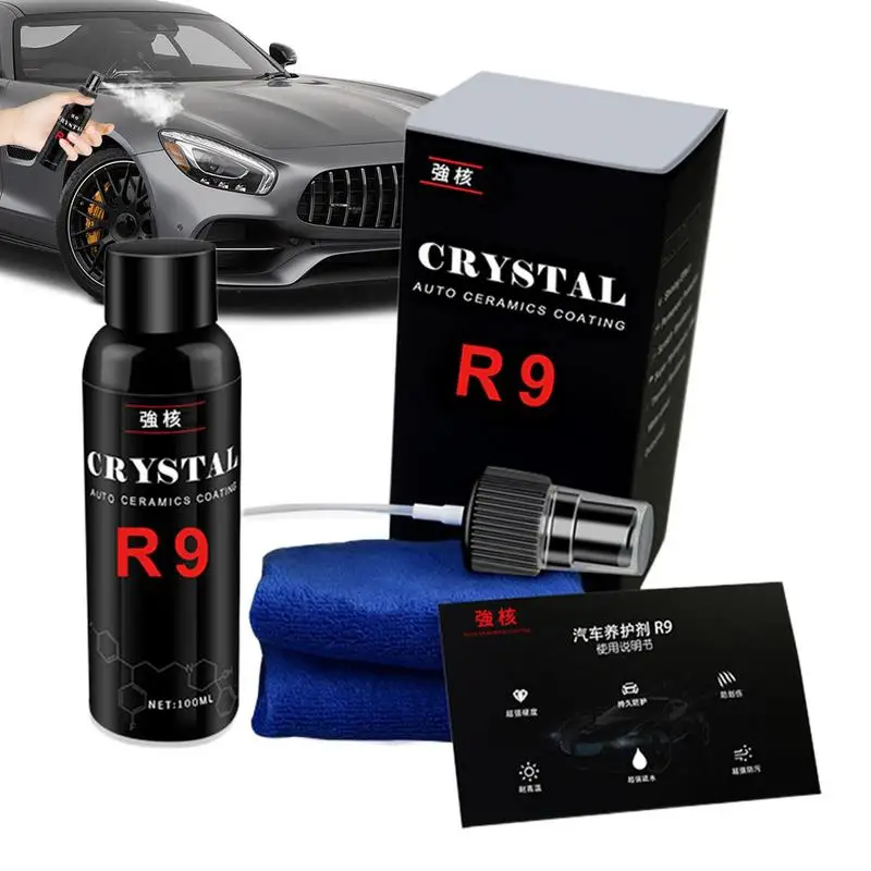 

Spray Wax For Car Detailing Waterless Car Nano Maintenance Ceramic Coating For Cars Polymer Paint Sealant Detail Protection