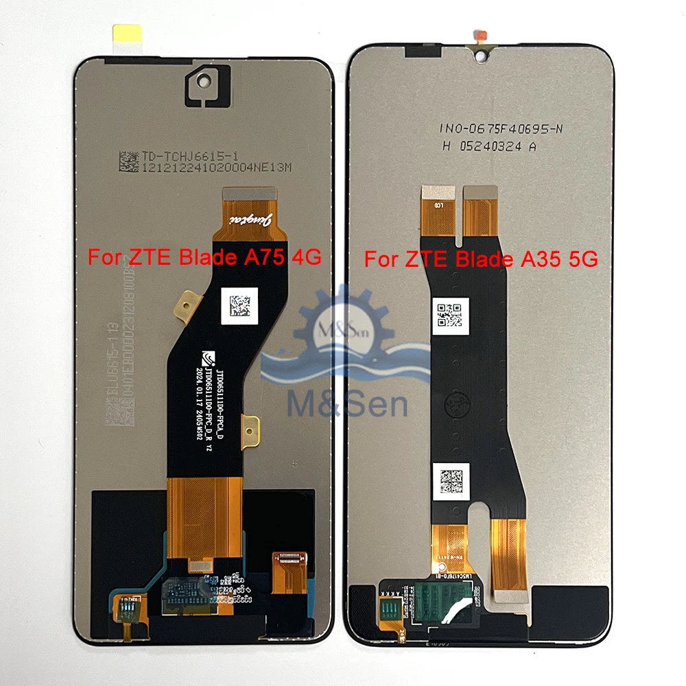 Original For ZTE Blade A35 5G /A35E/A55 5G Z2450 LCD Display