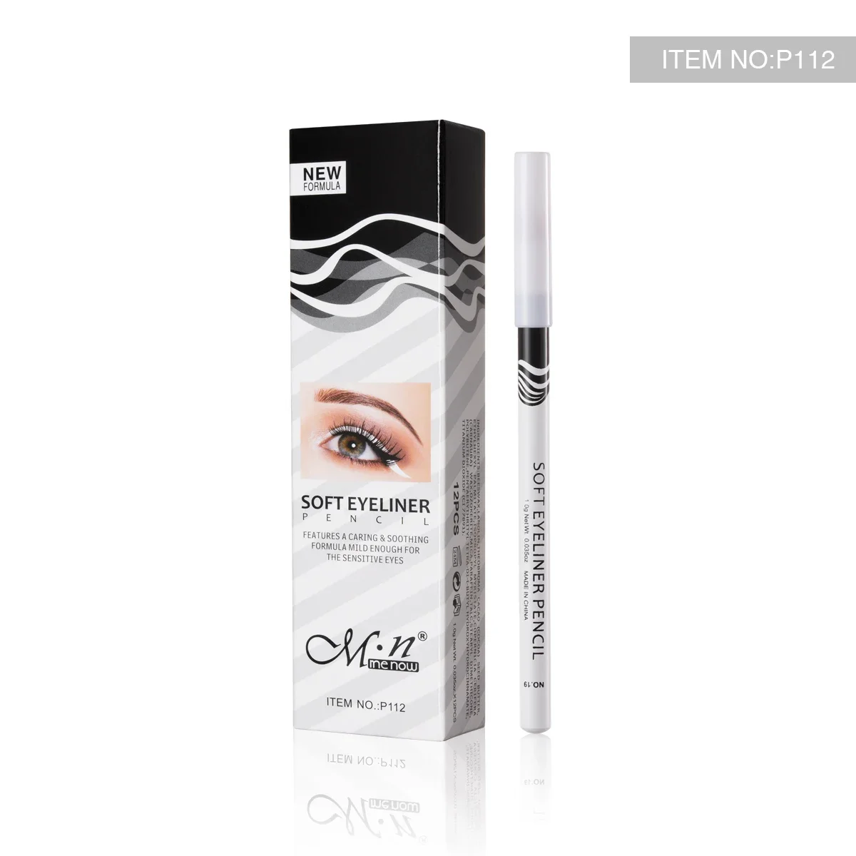 

White Eyeliner Makeup Lasting Smooth Matte Eye liner Pencil Make up Easy To Wear Eyes Brightener Waterproof Fashion Eyes Pencils