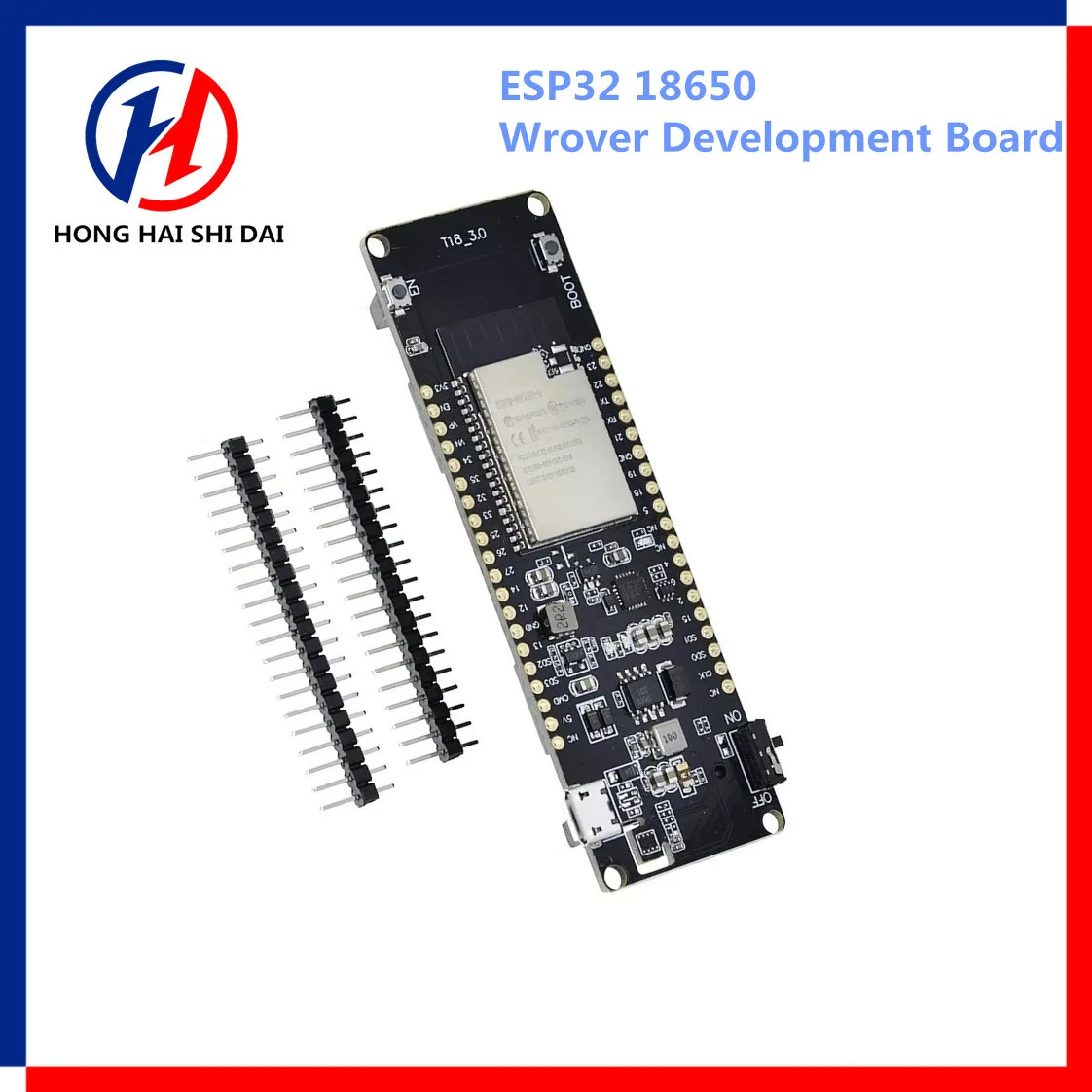 

TTGO T-Energy ESP32 8MByte PSRAM WiFi & Bluetooth Module 18650 Battery ESP32-WROVER-B Development Board
