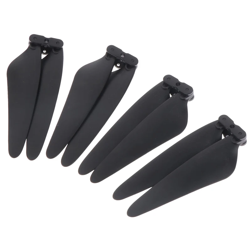 Vue rapprochée des hélices noires pour drone SJRC F11S PRO 4K, lot de 4
