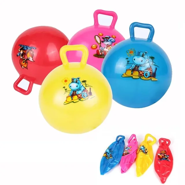 Kids Bouncyhopper  Inflatable Handle Horse Bouncing Toy Fun Stress Relief Gift Cartoon Bouncing Ball Beach Swimming Pool Toys ﻿ 3