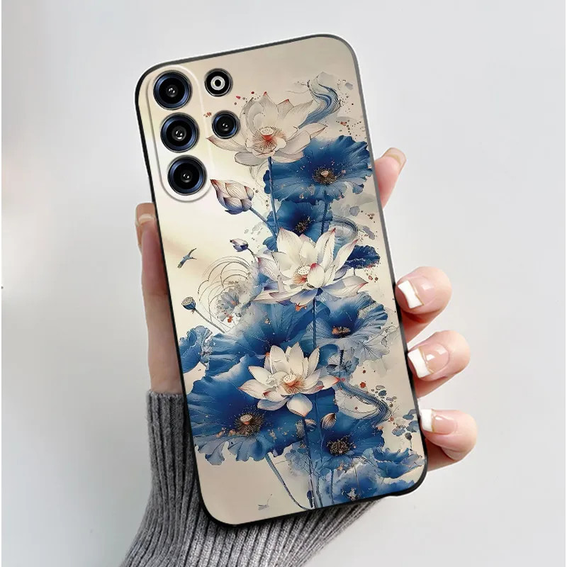 Aesthetic Luxury Cute Cool Soft Silicone Black Matte Phone Case Bumper Shell