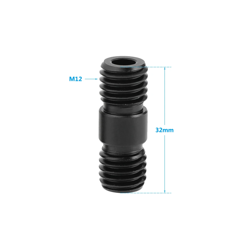 카메라 하프 케이지 모니터 케이지 확장 액세서리용 SZRig 15mm 로드(1/4-20 안티 트위스트 마운트 포함, 1.2인치)