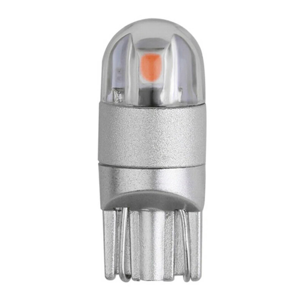 T10 2SMD 3030 W5W 194 168 LED Reading License Plate Light Side Lamp DRL Amber Universal Car Lighting Accessories 1x
