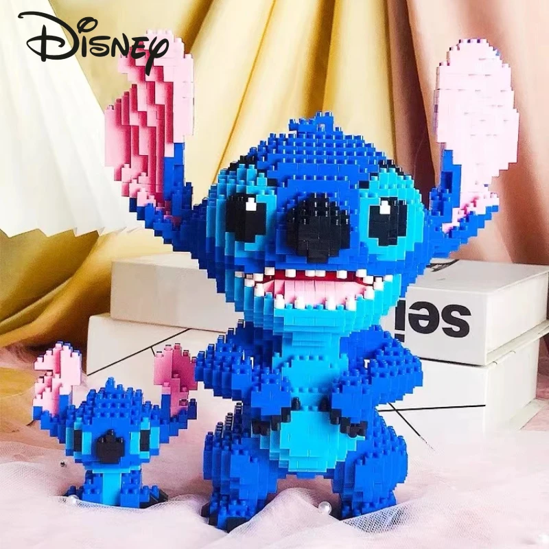 

MINISO Disney Stitch New Children's Building Block 3D Children's Puzzle Particle Building Block Toy Children's Toy Birthday Gift