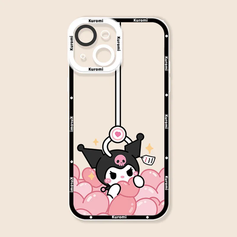 thumbnail image 1 of Hello Kitty Kuromi funda suave para Samsung Galaxy, S23, S22 Ultra, S21, S20 FE, S10 Plus, Note 20, 10, 9, A32, A52S, A52, A72, funda de silicona, 1 of 5