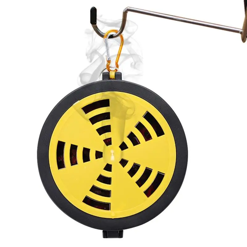 

Coil Incense Holder Anti Scald Heat Insulated Fireproof Portable Burner With Cover Anti Kick No Deformation Outdoor Burner 3