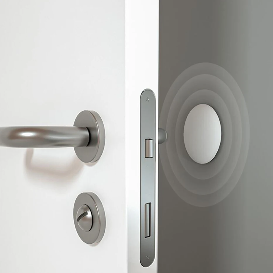 Door Stopper 5pcs Silicone Handle Bumpers Self Adhesive Mute Anti-Shock Protection Wall Pad