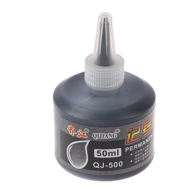 50ml 영구 마커 펜 리필 잉크 즉시 건조되는 그래피티 오일 잉크 (마커 펜용)