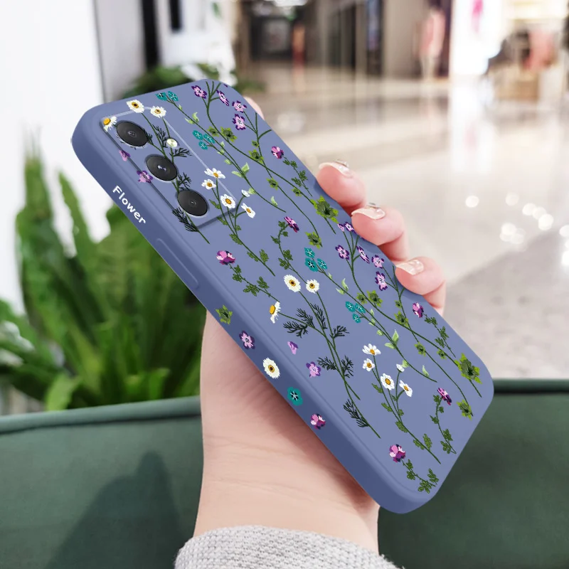 Fresh Flower Vine Design Phone Case Cover
