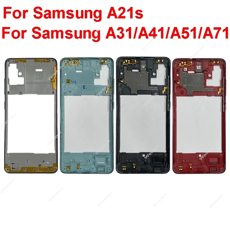 Enhanced Middle Frame Housing with Side Button - Universal Fit