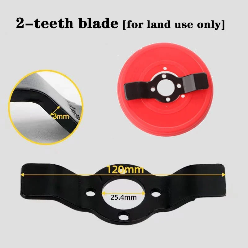 Multi-functional Weeding Blade Cutter Disc 2/5 Teeth Blades for Rice Field Dry Land Lawn Mowers Manganese Steel Weeding Brush Tool lawn mower trimmer blade brush cutter accessories grass trimmer blade mower accessories