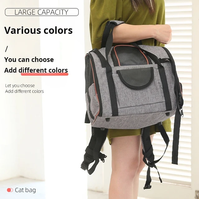 Cat Bag, Large Capacity, Portable Backpack, Cat School Bag, Pet Backpack, Cat Cage, Dog Space Capsule Supplies for Cats 4