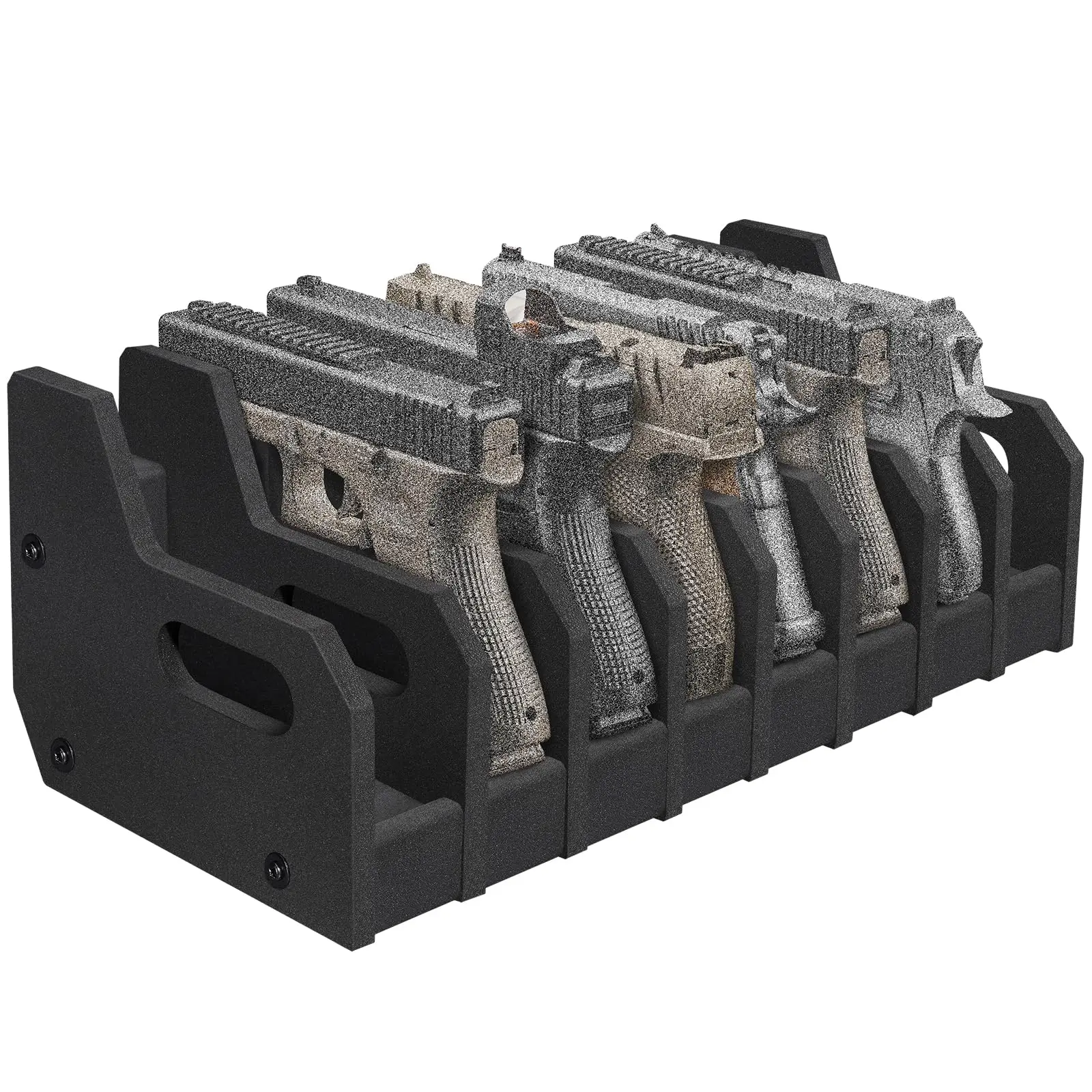 MIDTEN 6 Slots 8 Slots Foam Pistol Rack Handgun Stand For Safe Storage Cabinet Accessories