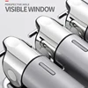 Stainless Steel Soap Dispenser Simple Clean Wall-Mounted Manual Pressing Shower Gel Hotel Bathroom Single Double Tube Soap Box 4