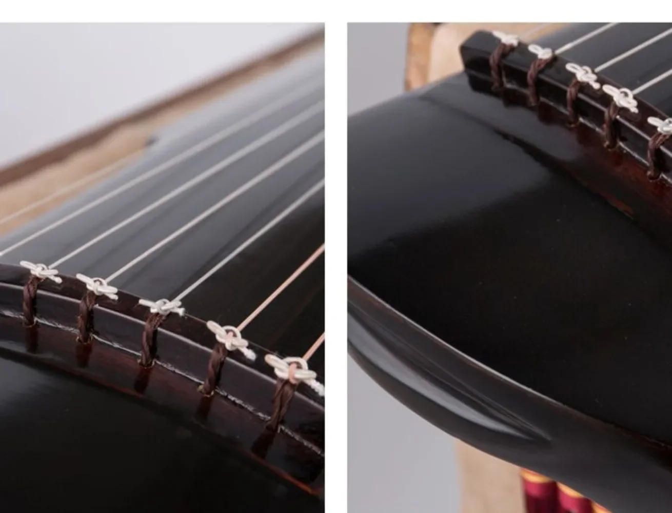 Description Picture 4 of item7 Strings Fuxi Guqin 123cm Handmade Guzheng Beginner Traditional Chinese Musical Instrument Professional Stringed Instruments