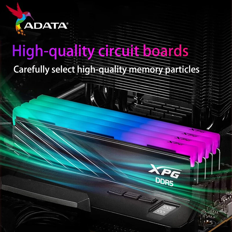 Memória RGB de lâmina ADATA-XPG LANCER, Memória DDR5, D300G