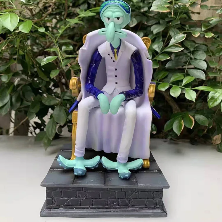 thumbnail image 1 of Nueva figura de PVC de One Piece Bob Esponja Patricio Estrella Cos Sakazuki Kuzan Borsalino Navy Three Generals, regalo para niños, 1 of 5