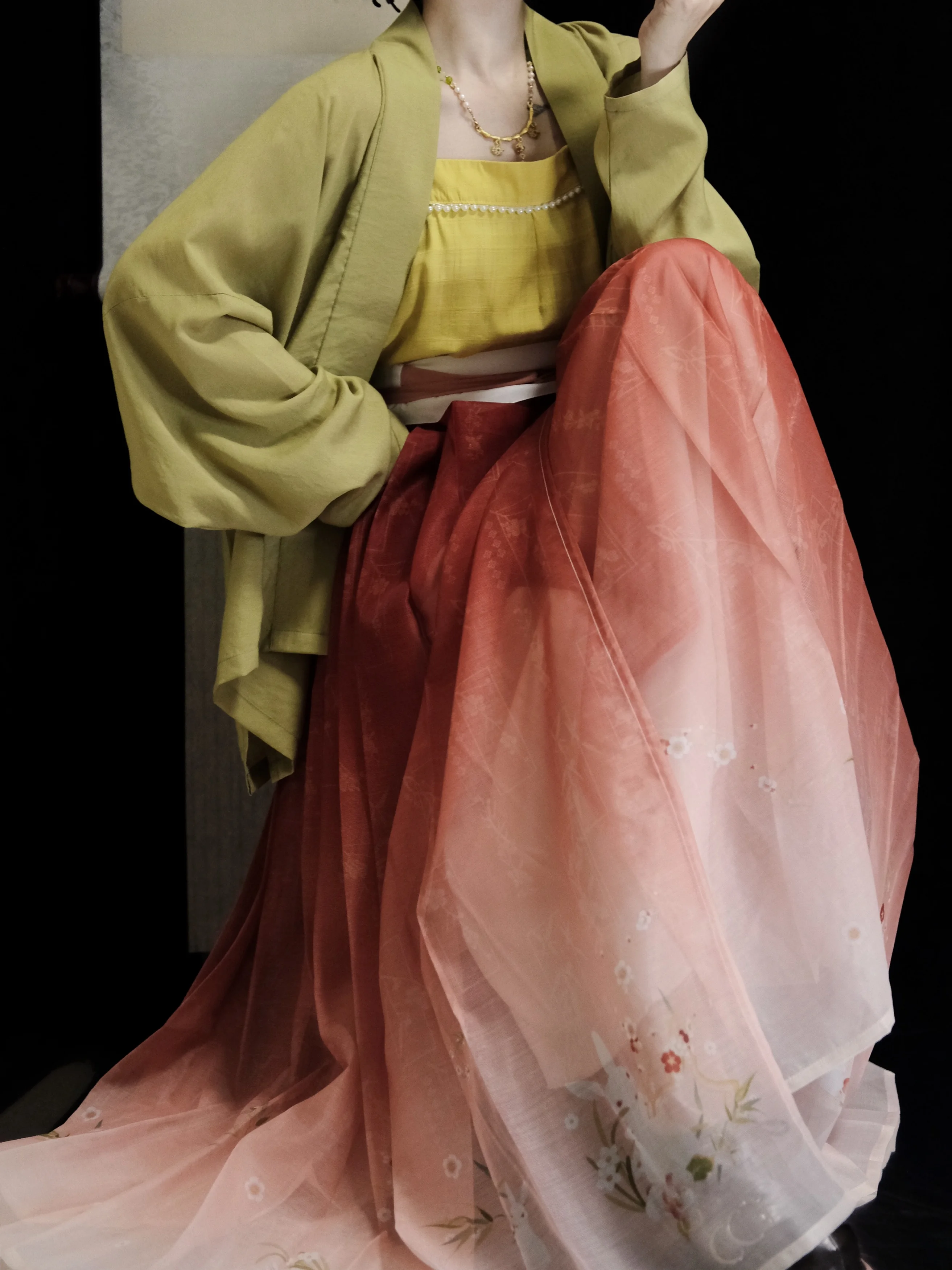 Daily Wearable Commuter Song System Hanfu Improved Aircraft Sleeves Blouse Female Summer Hanfu Jacket Women Traditional Chinese