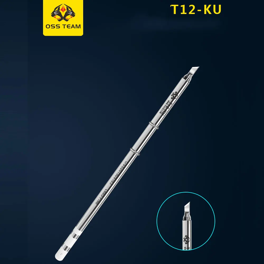 OSS T12 řada kování elektrický pájení tipy pro hakko fx951 T12-X T12-D ST91 ST92 pájení nádraží ovládat