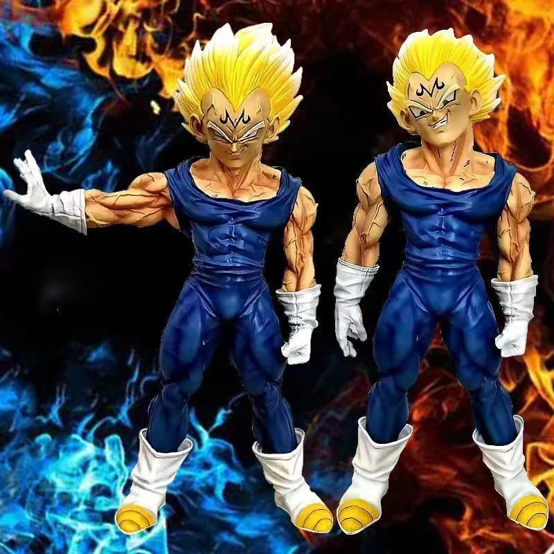 New 38CM Oversized Dragon Ball Z Statue Super Saiyan Bejita Yonsei