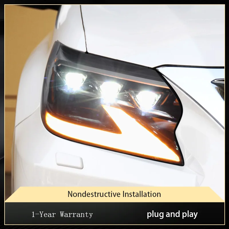 

Автомобильные фары для Lexus GX серии GX400 GX460 2014-2019, модифицированные полные детали DRL, подсветка передней фары, динамические передние инструменты, аксессуары