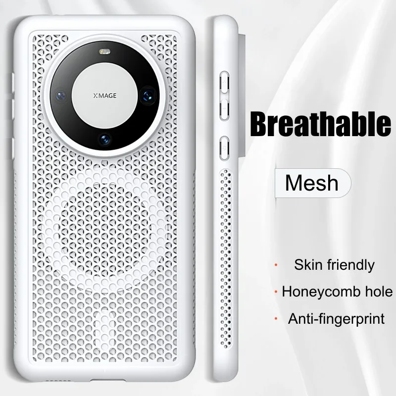 Magnetic Heat Dissipation Breathable Mesh Case