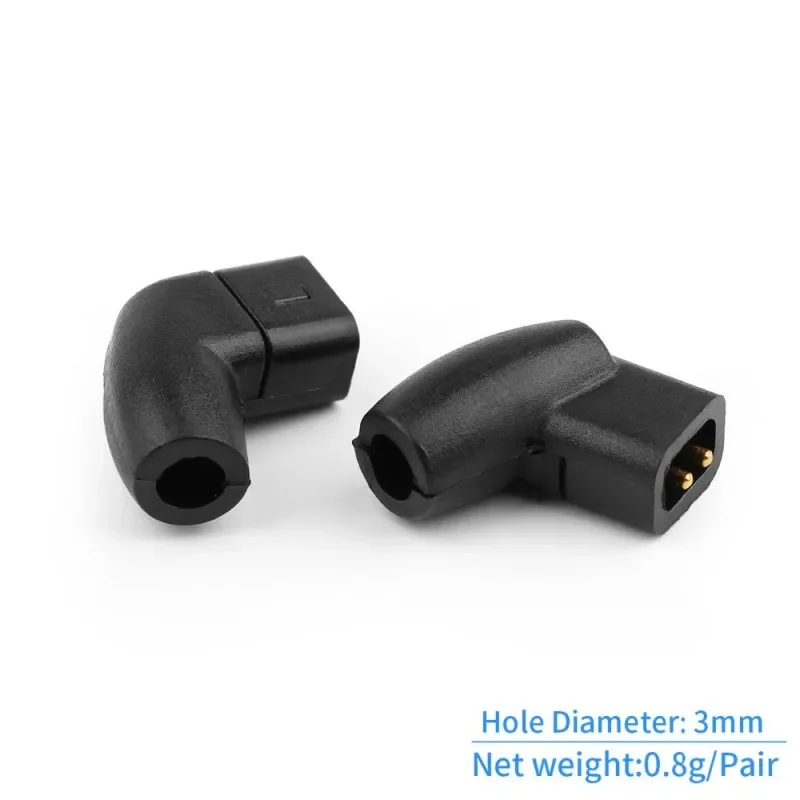 오디오 애호가 이어폰 플러그 잭 오디오 어댑터, UE18PRO UE11PRO 10PRO 7PRO 하이파이 헤드폰 와이어 커넥터용, 0.78mm 2 핀