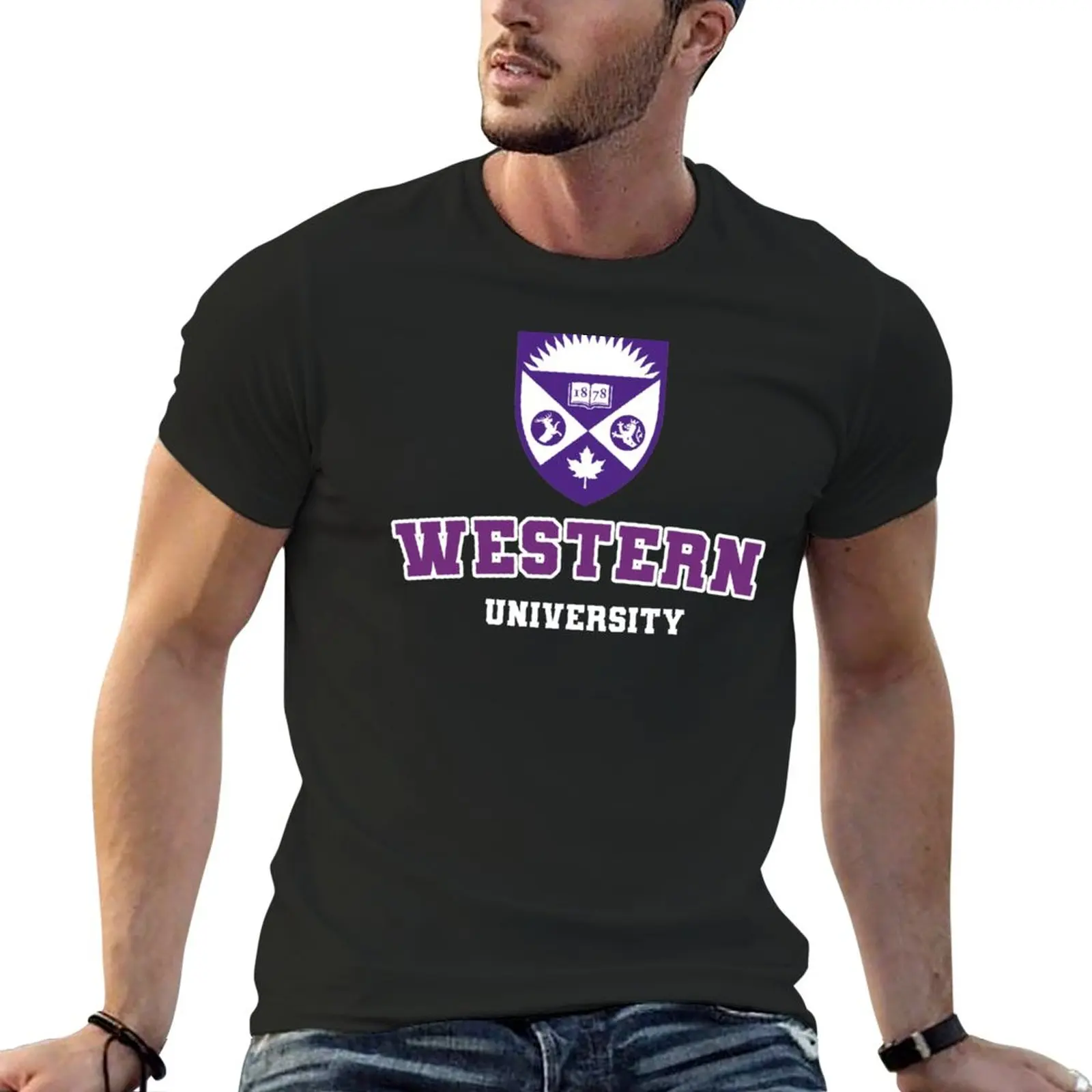 

Western University T-Shirt Anime t-shirt graphic t shirt shirts graphic tees customized t shirts men t shirt