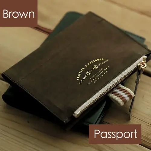 Fromthenon Special Paper Travel Notebook Washable Bill Zipper Bag Storage Bag Pen Case Stationery Storage Supplies - Image 12