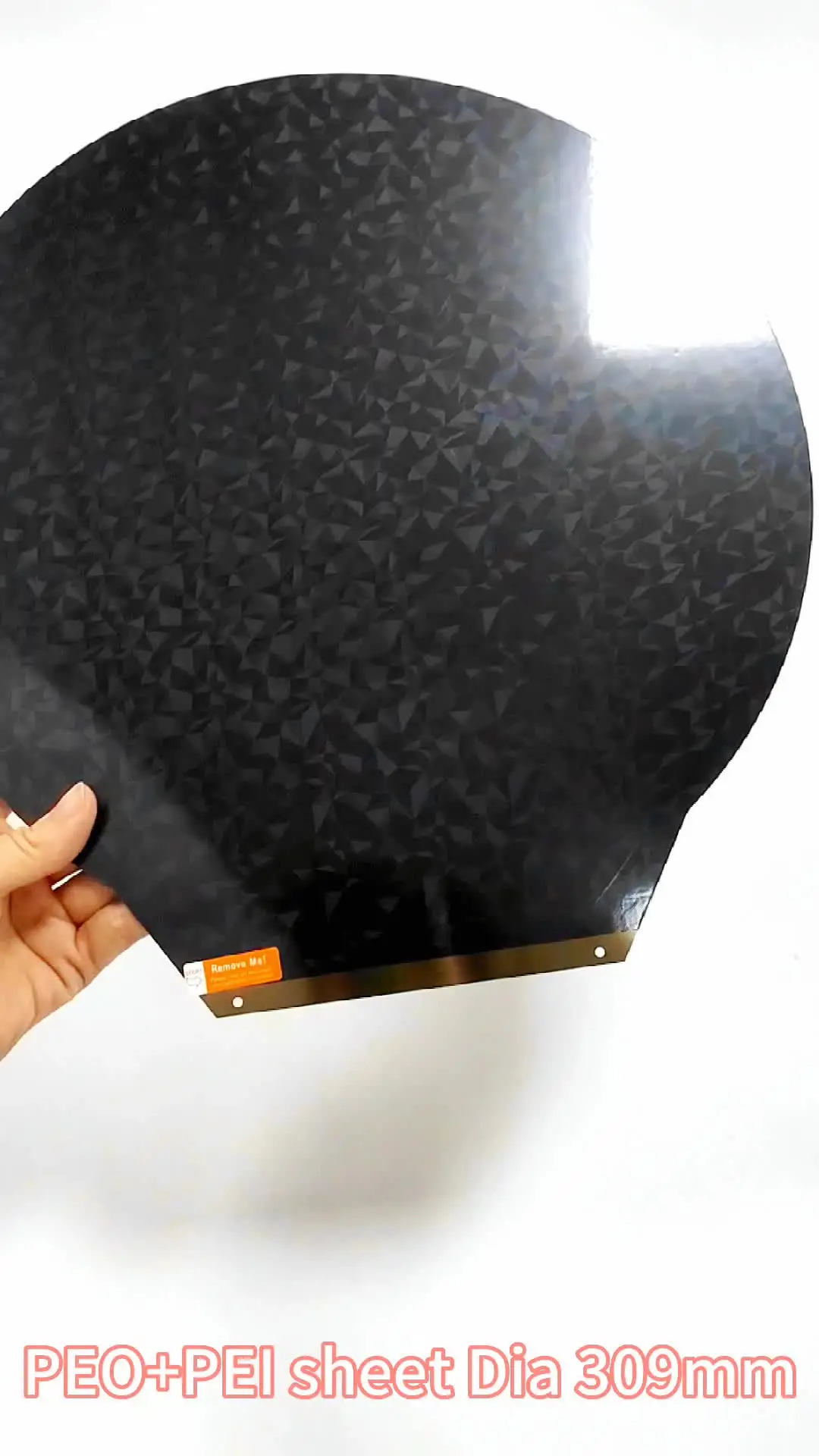 OPRIX Bauplatte Für Flsun V400 – Rund 309 Mm, PE Produktbild-Vorschau 5