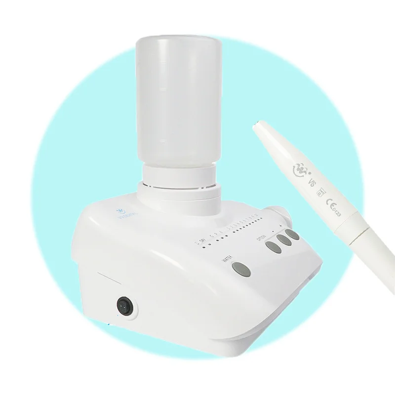 Zahnreiniger Ultraschall-Scaler-Ausrüstung Mundhygiene Reinigung Aufhellung Zahnaufheller 5 * Tipps 2 * Flaschen für SATELEC / DTE