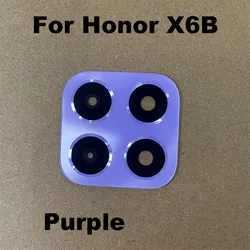 Premium Back Camera Glass Lens with Adhesive Sticker Replacement (Only Lens purple)