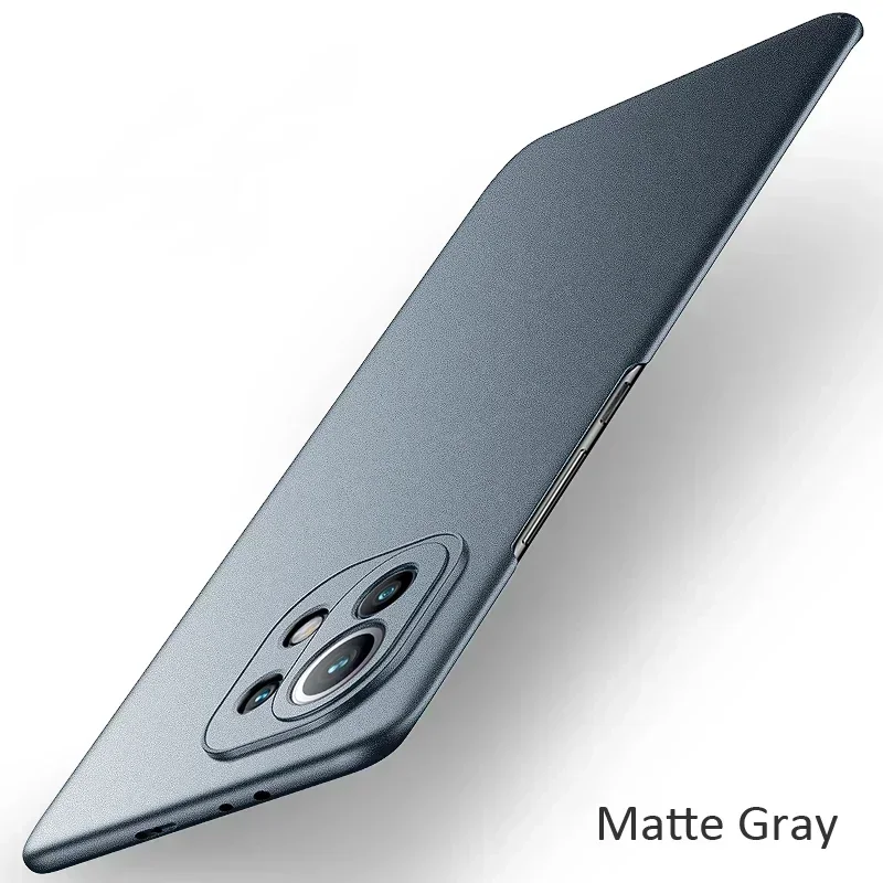 Shockproof Ultra Slim Matte Hard Plastic Back Cover