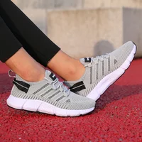 Women's Running Shoes Breathable Mesh Fabric Fashionable Sneakers Lightweight Casual Versatile Luxurious Men's Tennis Flat Shoes