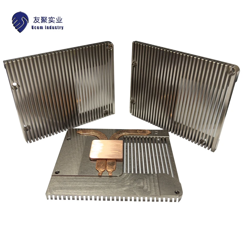 Buckle Fin Heat Sink As Per Design Zipper Aluminum Heatsinks Radiator Servers Heat Sink For medical use