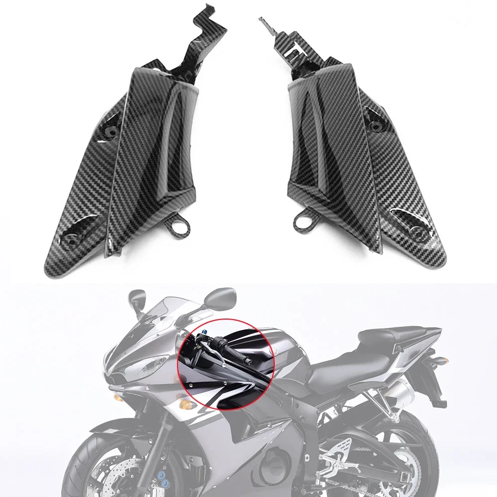 

Для YAMAHA YZF-R6 YZFR6 2003-2005 YZF-R6S YZF R6S2006-2009 углеродное волокно Защитная крышка верхняя сторона средняя крышка обтекатель
